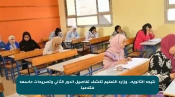 نتيجة الثانوية.. وزارة التعليم تكشف تفاصيل الدور الثاني وتصريحات حاسمة للتلاميذ
